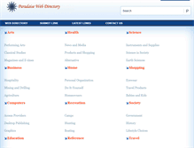 Tablet Screenshot of paradaise.net